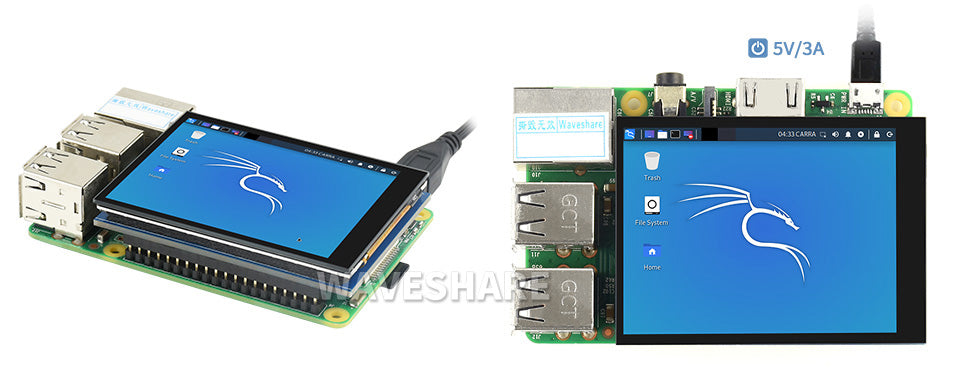 2.8inch Touch Screen for Raspberry Pi Zero 2 W 3 Model B 3B 4 5