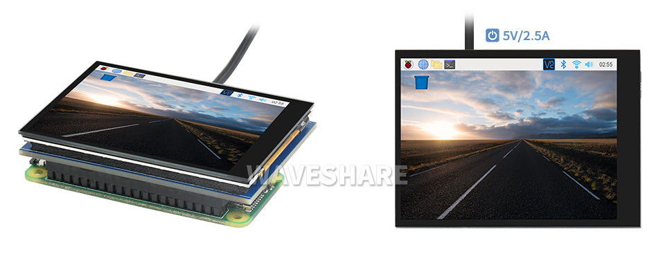 2.8inch Touch Screen for Raspberry Pi Zero 2 W 3 Model B 3B 4 5