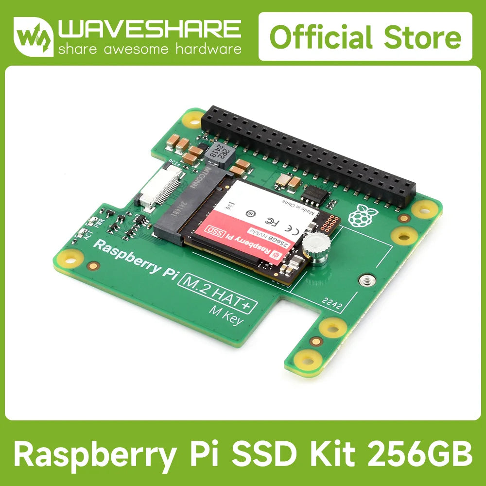 Official Raspberry Pi SSD Hat Kit
